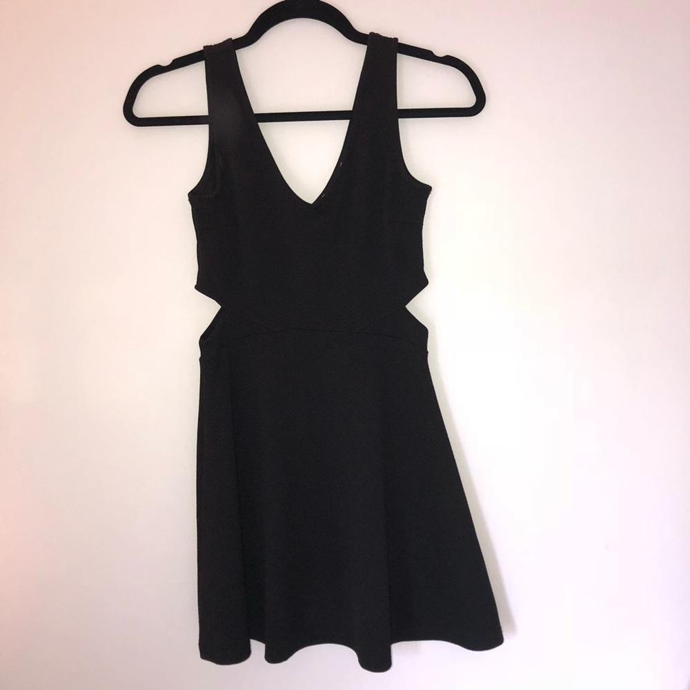 Black Dress with Cutouts